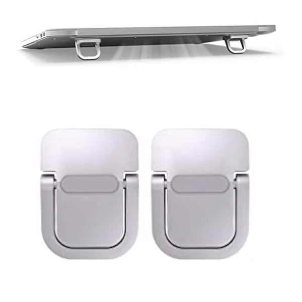 2-Pieces: Adjustable Invisible Notebook Computer Support Bracket
