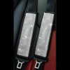 2-Pieces: Luxury Leather Seat Belt Protectors