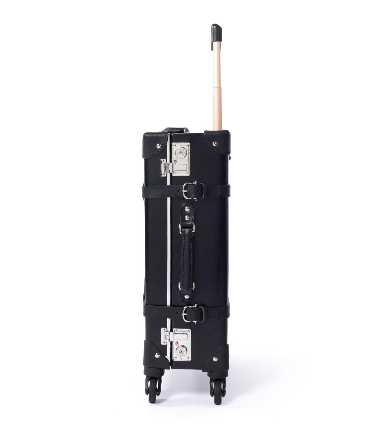 Aristocratic Leather Carry-on Set - Black