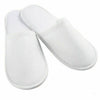 20-Pairs: Spa Hotel Guest Soft Slippers Closed Toe Disposable Travel Slipper