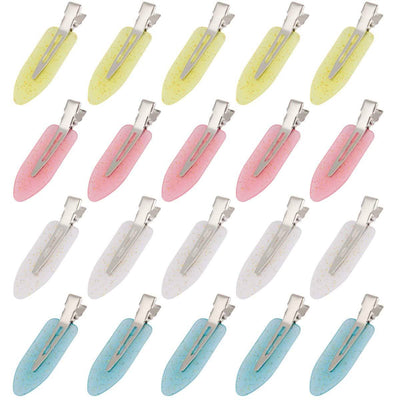 20-Piece: No Bend Hair Clips for Makeup Application