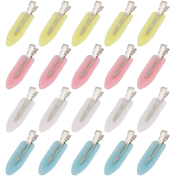 20-Piece: No Bend Hair Clips for Makeup Application