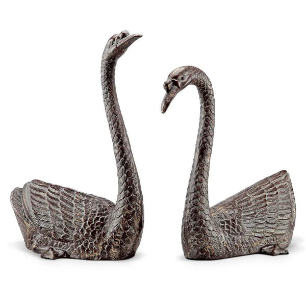 Serene Swans Garden Sculpture - Gifts for You 'n Me