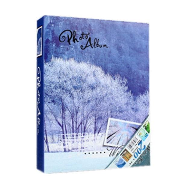 200 Sheets Season Photo Album Scrapbook Interleaf Type Classical 6 Inch Spring Paper Photo Album Scrapbook Paper Baby Family Scrapbook Albums