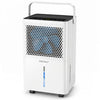 2000 Sq.Ft 32 Pint Compressor Dehumidifier with Drain Hose  Smart Humidity Control for Bedroom-White
