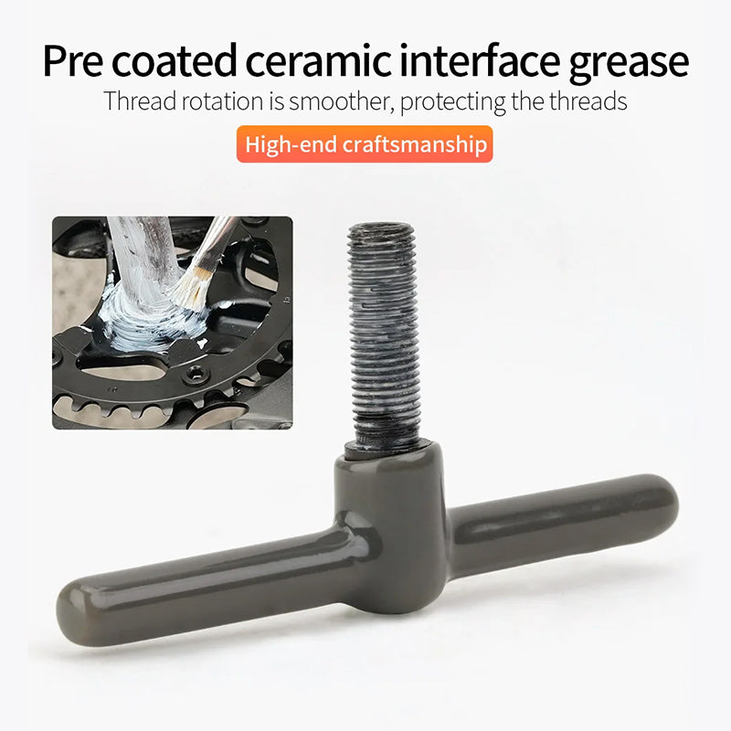 Universal Bike Chain Breaker v3.8: Cuts pins, removes links. For single - 12 speed MTB, road bikes. Repair tool.