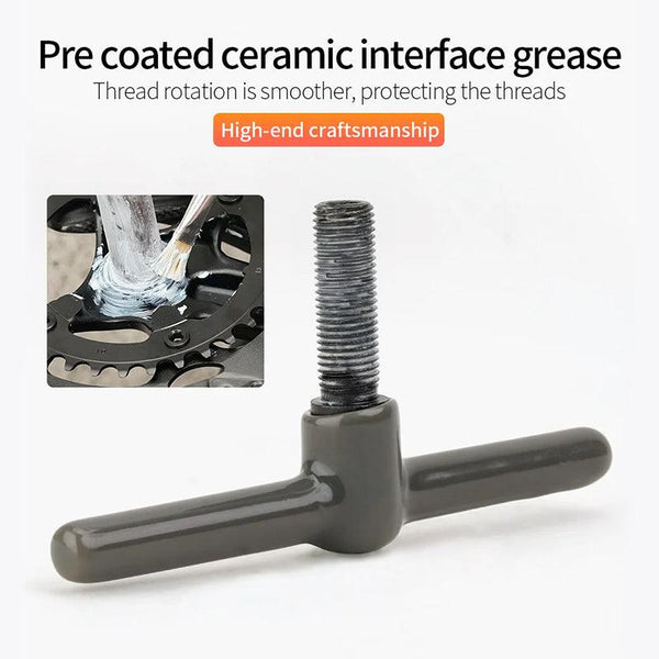 Universal Bike Chain Breaker v3.8: Cuts pins, removes links. For single - 12 speed MTB, road bikes. Repair tool.