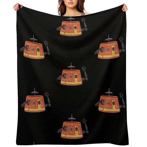 Chopper Throw Blanket