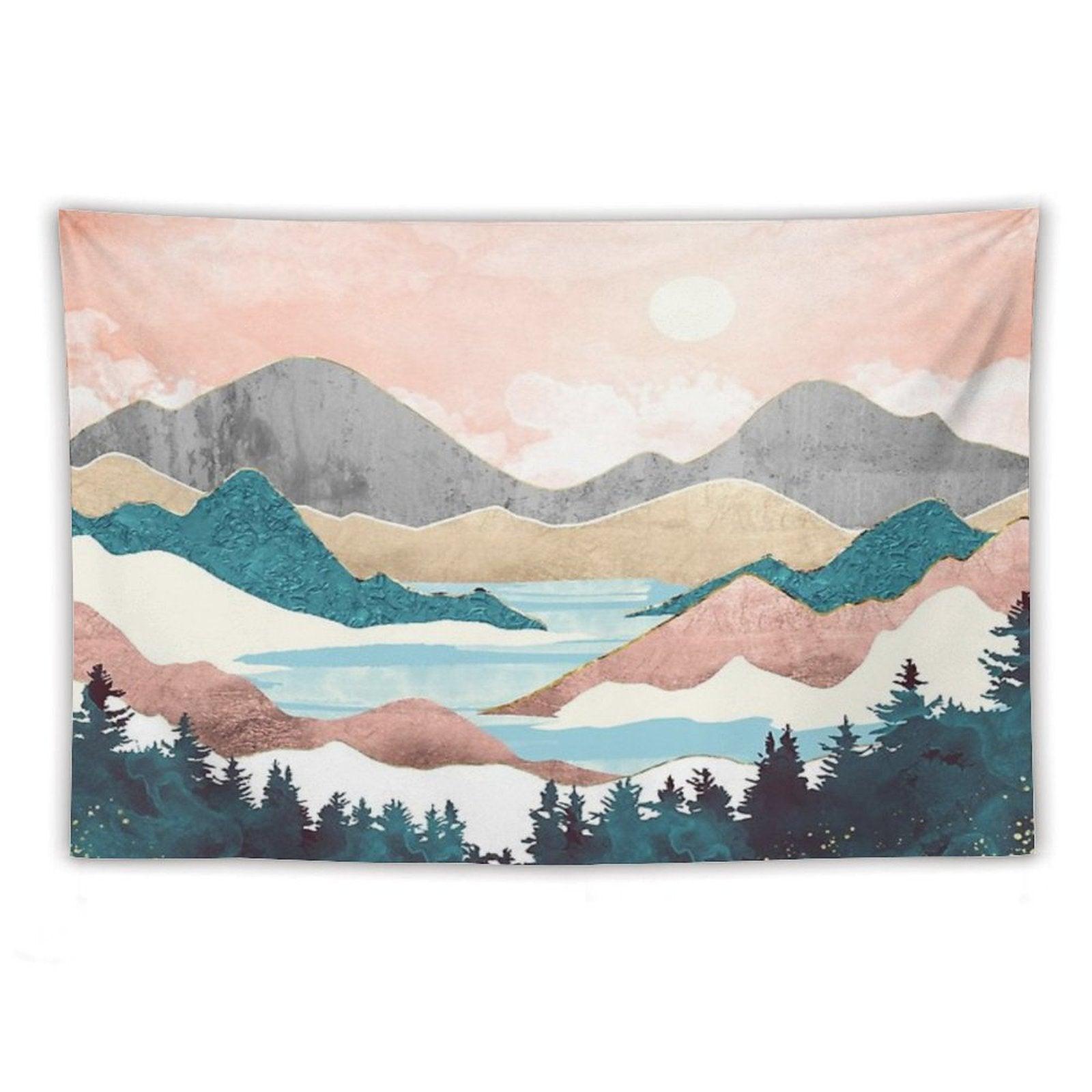 Lake Sunrise Tapestry