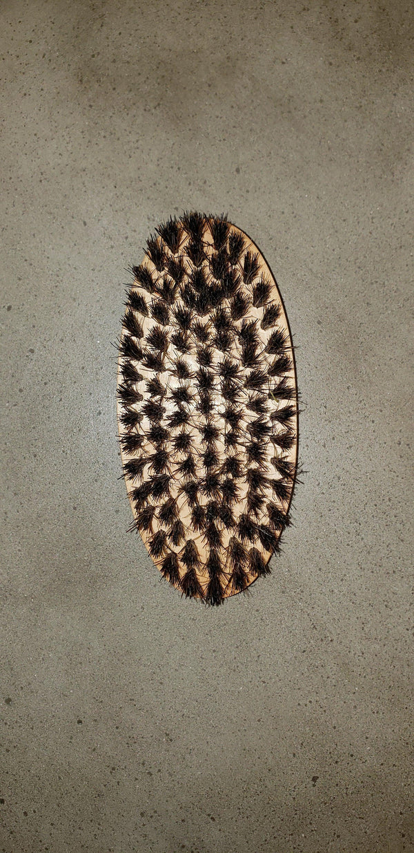 Boar Bristles Beard Brush | REK Cosmetics