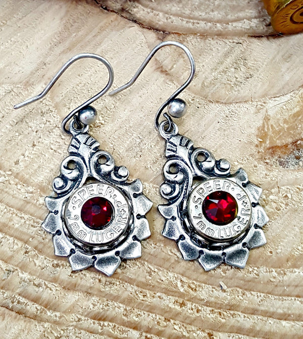 Vintage Style Bullet Earrings