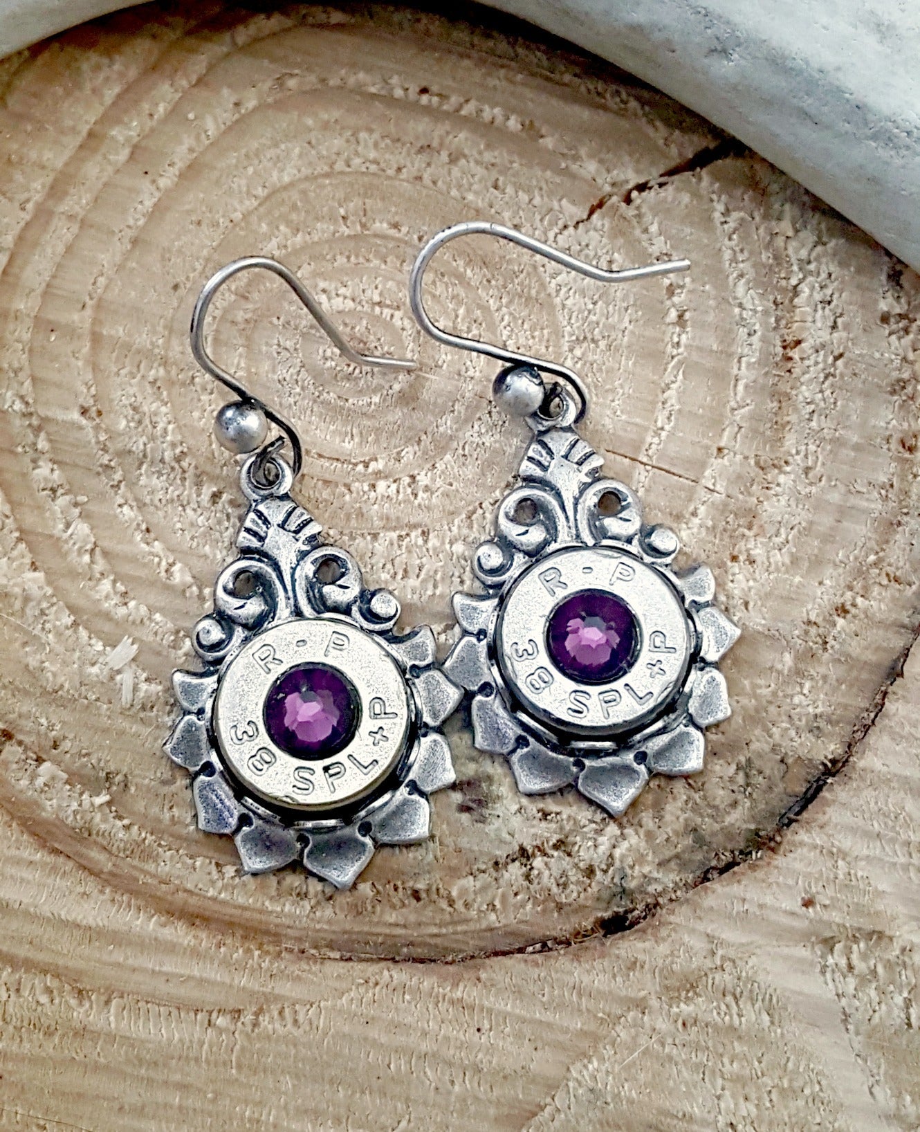 Vintage Style Bullet Earrings