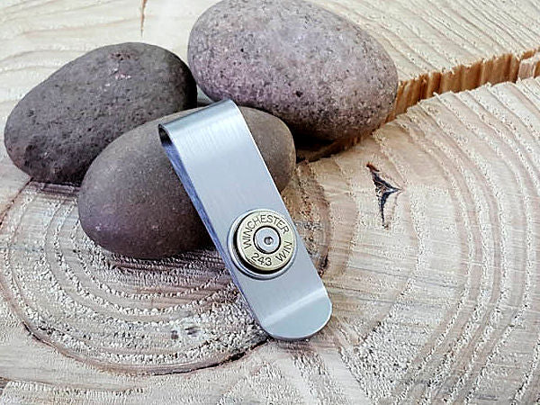 Bullet Money Clip - Slim Style - 270 Caliber