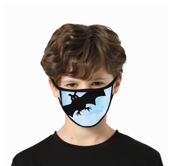 6-Pack Kids' Halloween-Themed Reusable Face Mask