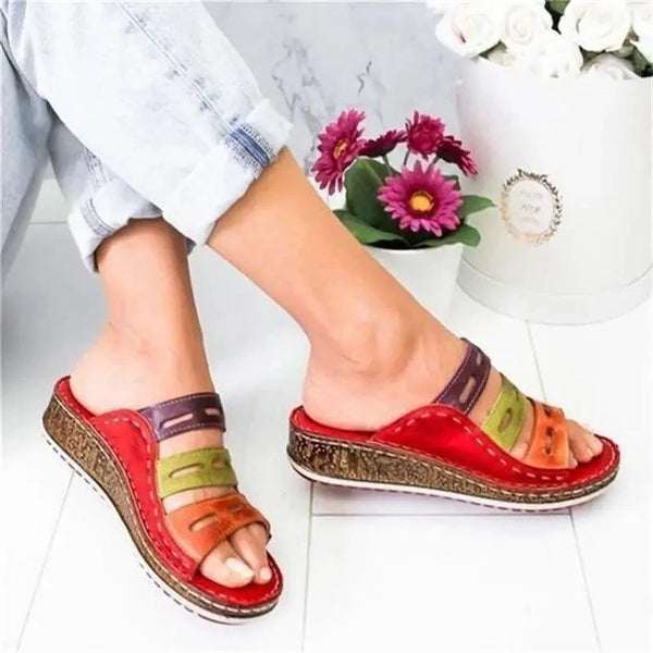 2021 New Fashion Summer Women Slippers fashion Sandals women Shoes Platform Wedges Sandals