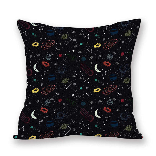 2021 New Space Home Pillow Universe Sun Planet Pillows Decorative Throw Pillow Cover Universe Outer Space Planets Star Pillow Case Pillow Cushion Covers Decorative Pillow Spaceship Cover
