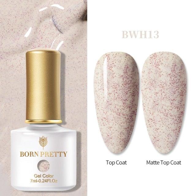 2021 New Womens Colorful Nail Gel Polish Modern Glitter Pink Purple UV Diamond Stylish Design Nail Colors Gel