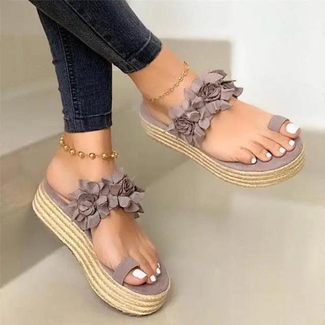 Stylish Comfortable Wedges Comfort Platform Sandals For Women - Indoor Outdoor Beach Sandals For Women