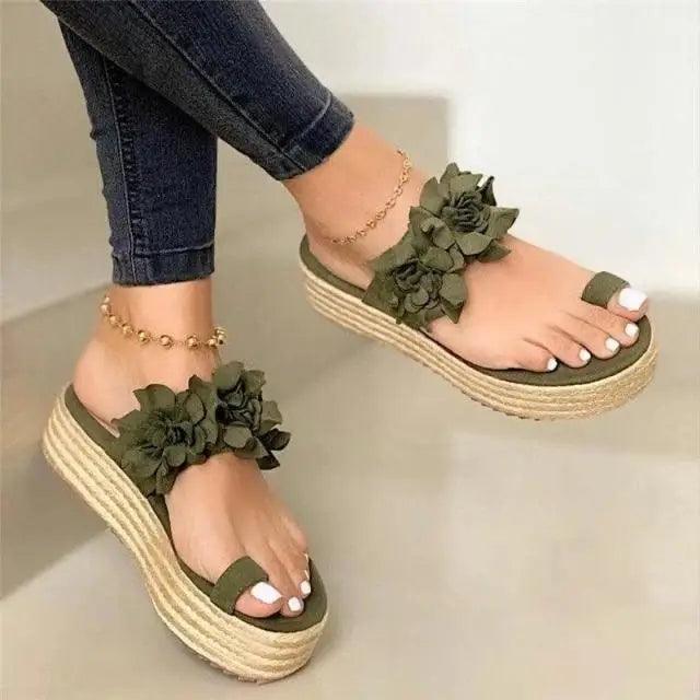 Stylish Comfortable Wedges Comfort Platform Sandals For Women - Indoor Outdoor Beach Sandals For Women