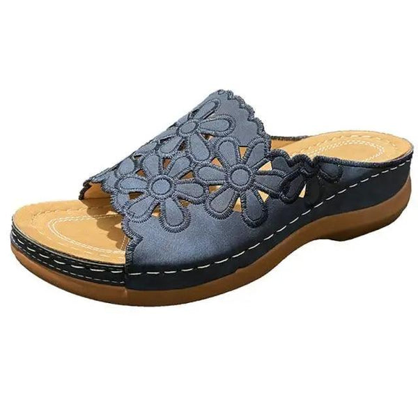 2021 Summer Classic Women's Sandals Elegant Buckle Strap Design Comfortable Women Shoes