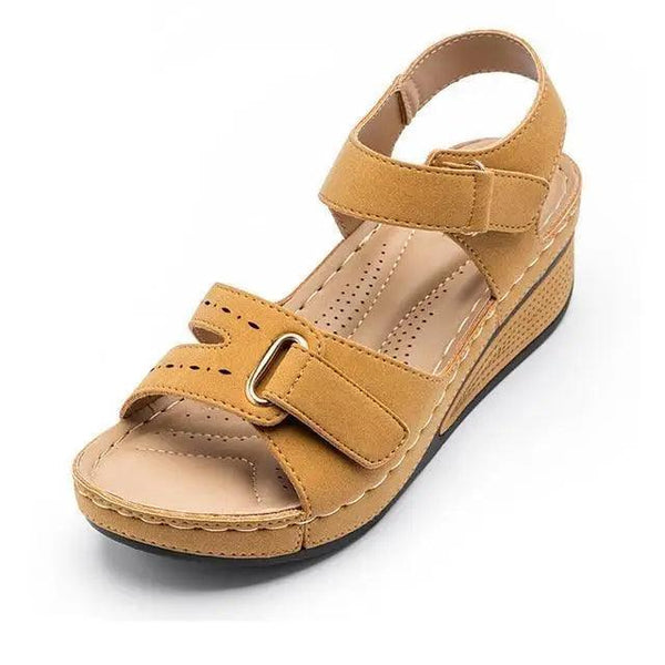 2021 Summer Classic Women's Sandals Elegant Buckle Strap Design Comfortable Women Shoes