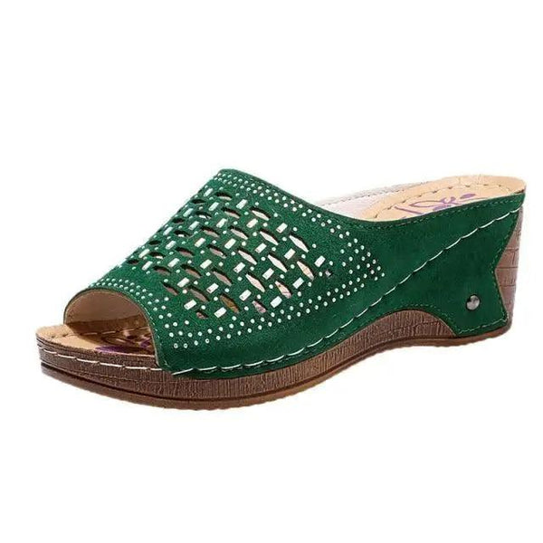 2021 Summer Classic Women's Sandals Elegant Buckle Strap Design Comfortable Women Shoes