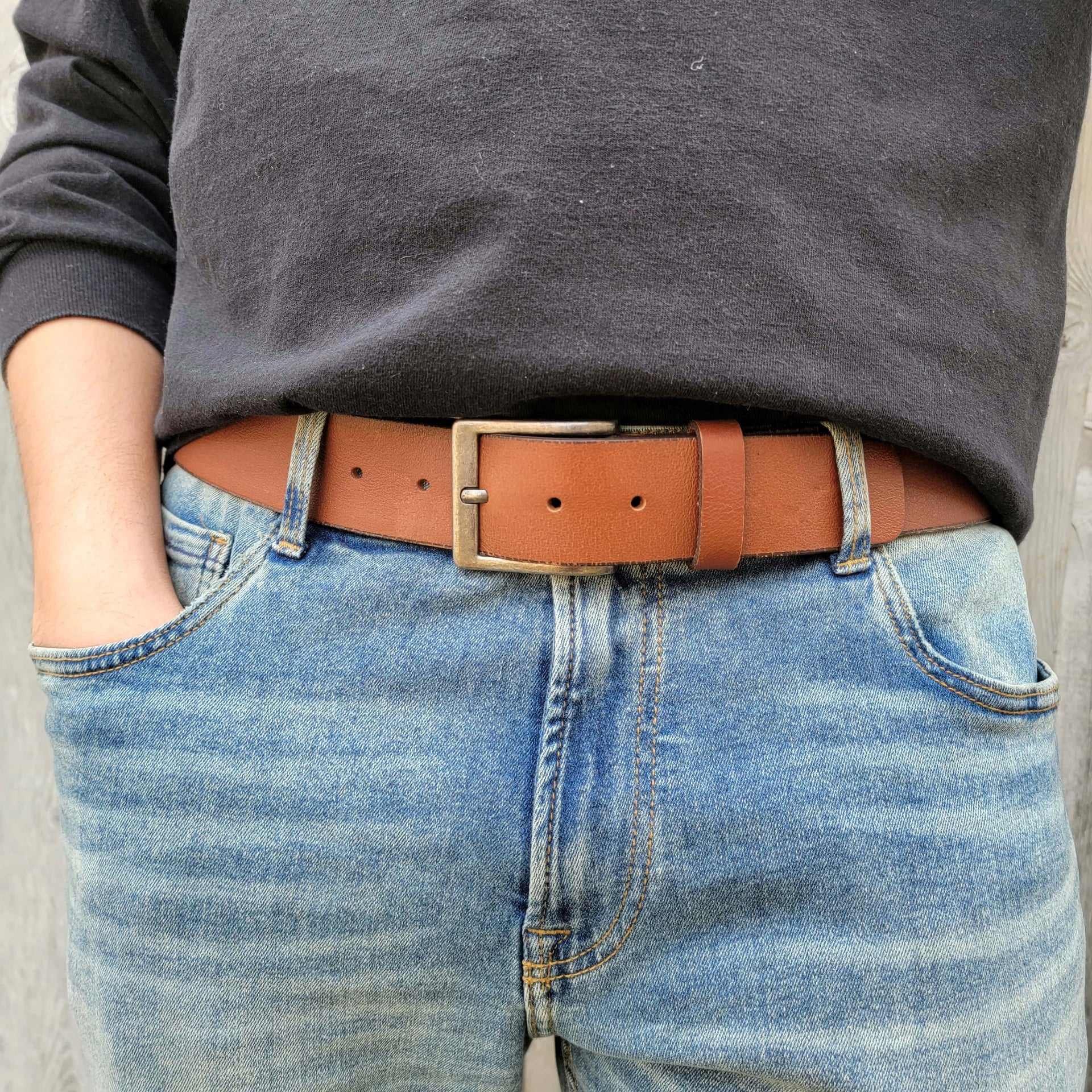 Long Haul Belt + Wallet - Men's Leather Belt and Wallet Gift Set