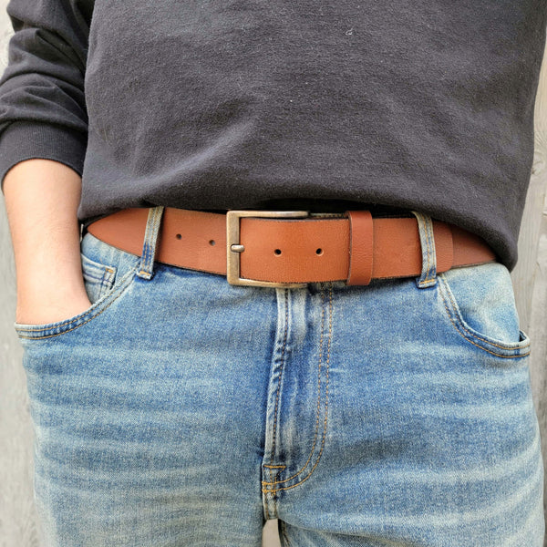 Long Haul Belt + Wallet - Men's Leather Belt and Wallet Gift Set