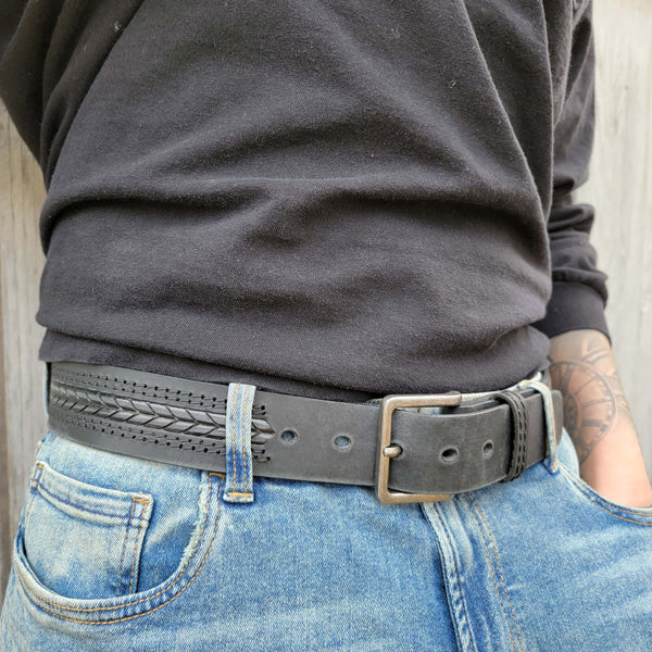 The Purpose Belts - 2 PC Gift Set NAB Leather