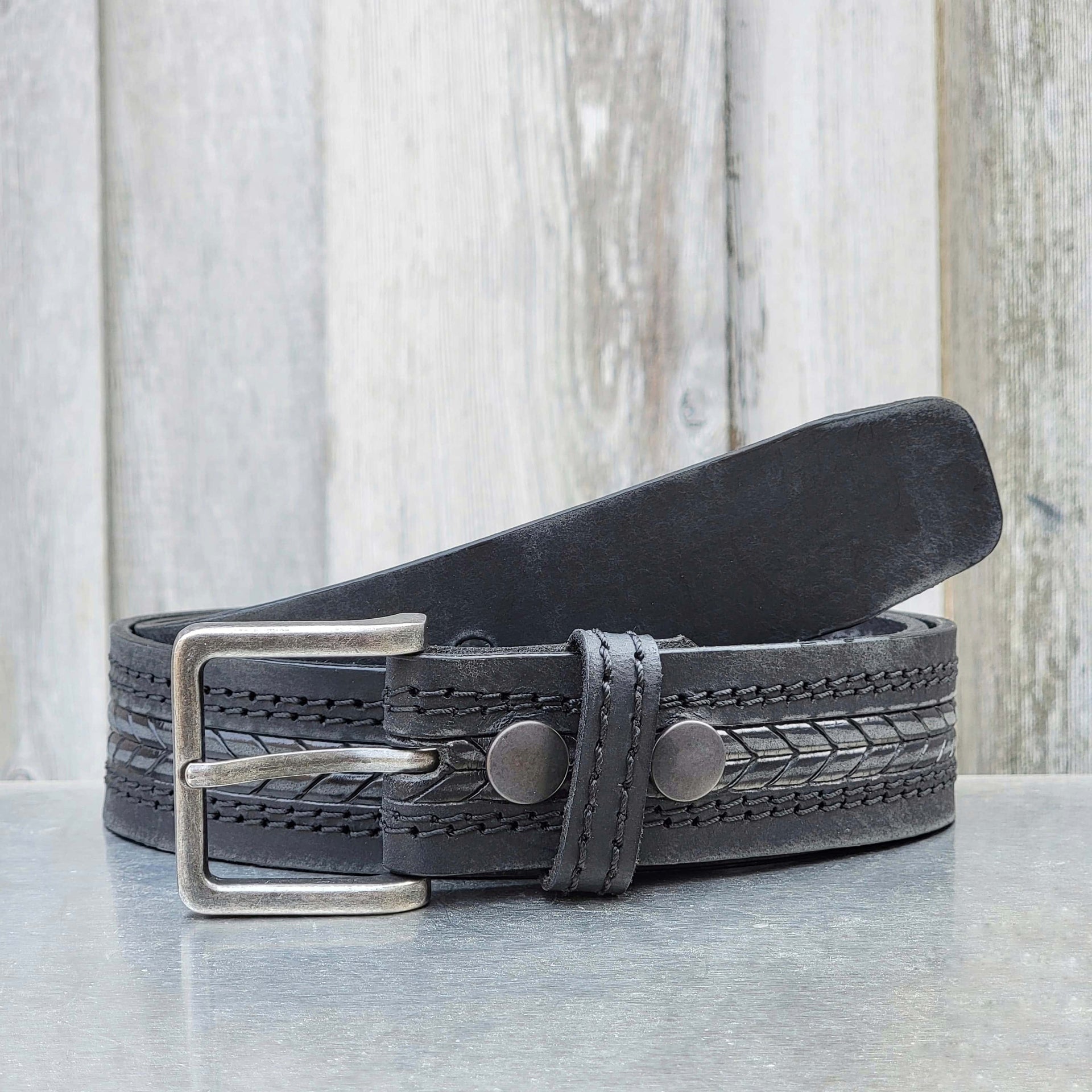 The Purpose Belts - 2 PC Gift Set NAB Leather