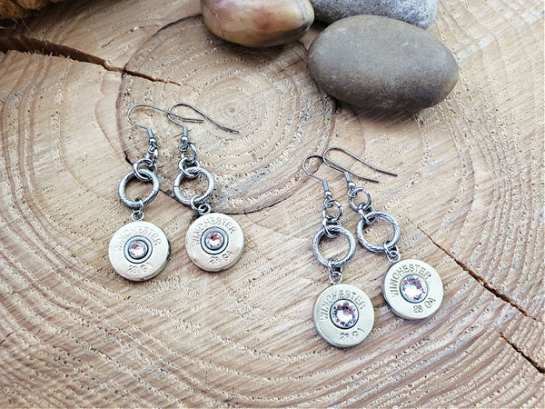 28 Gauge Shotshell Classic Bullet Earrings