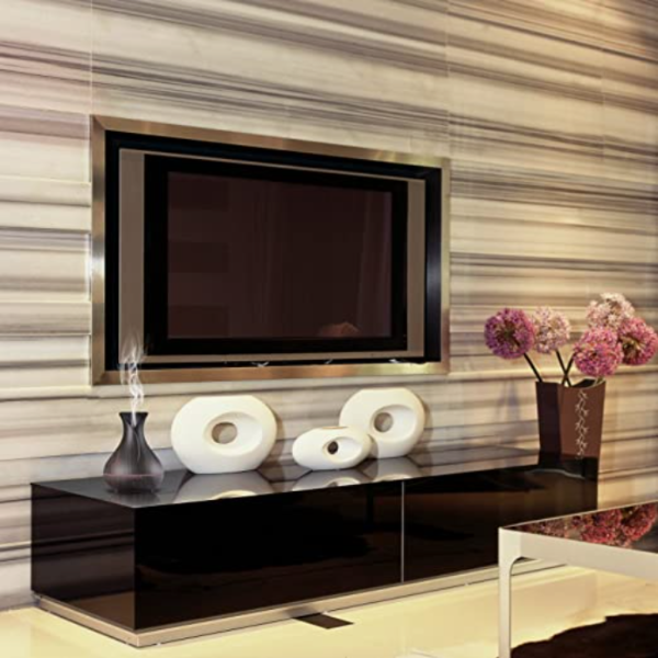 Wood Grain Tulip Essential Oil Aroma LED Diffuser With Controller 550ml