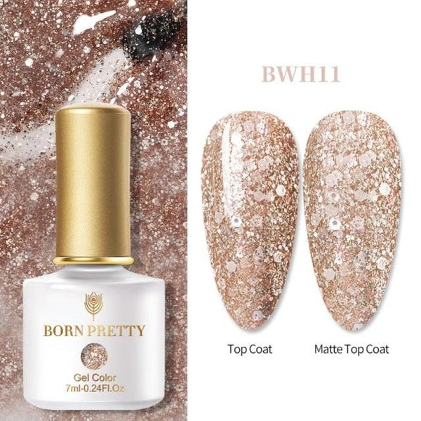 2022 Elegant Pretty Womens Orange 6ml Gel Nail Polish Summer UV LED Stylish Glossy and Matte Professional Home Nail Design For Women