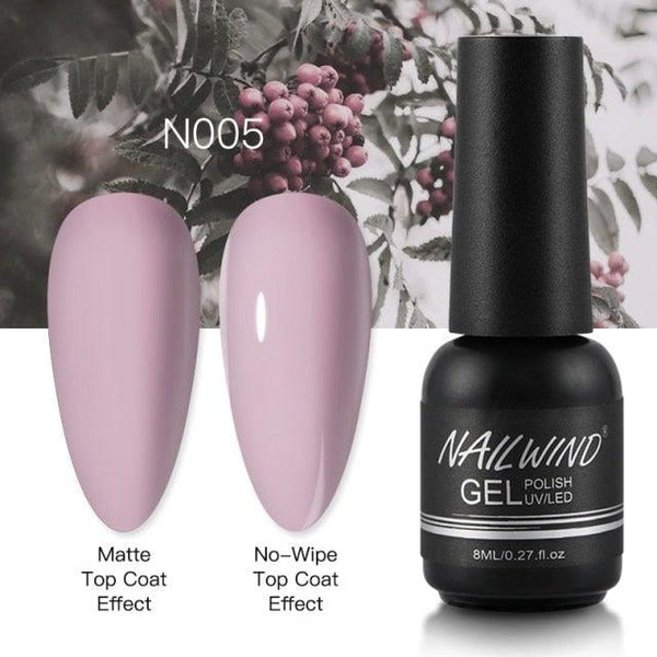 NEW TREND Modern fashion Red Gel Nail Polish For Nails  Permanent UV LED 8ml Matte Glossy High Quality Fashion Design For Women and Ladies