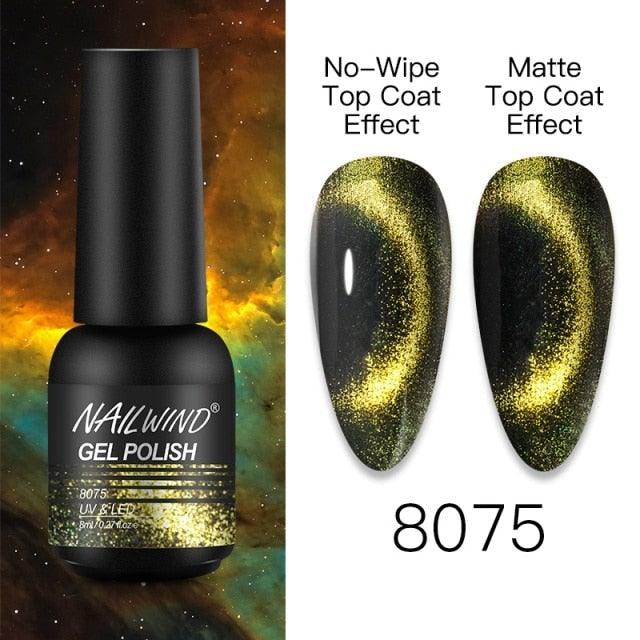 NEW TREND Modern fashion Red Gel Nail Polish For Nails  Permanent UV LED 8ml Matte Glossy High Quality Fashion Design For Women and Ladies