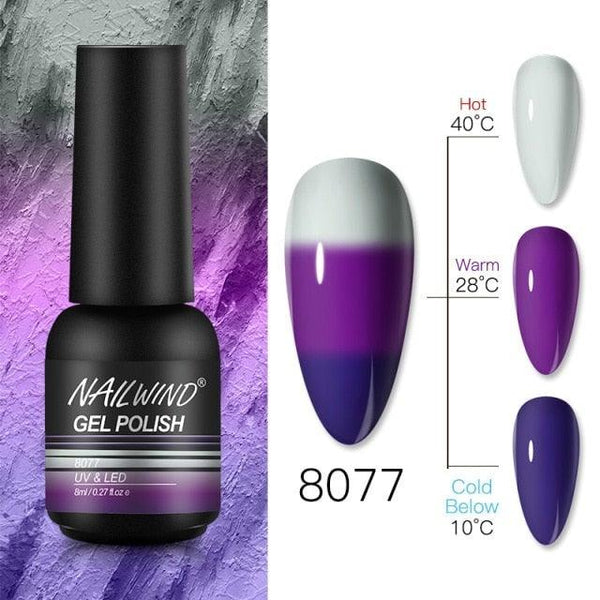 NEW TREND Modern fashion Red Gel Nail Polish For Nails  Permanent UV LED 8ml Matte Glossy High Quality Fashion Design For Women and Ladies