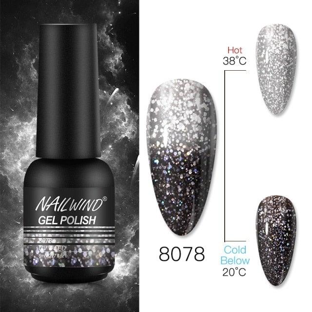 NEW TREND Modern fashion Red Gel Nail Polish For Nails  Permanent UV LED 8ml Matte Glossy High Quality Fashion Design For Women and Ladies