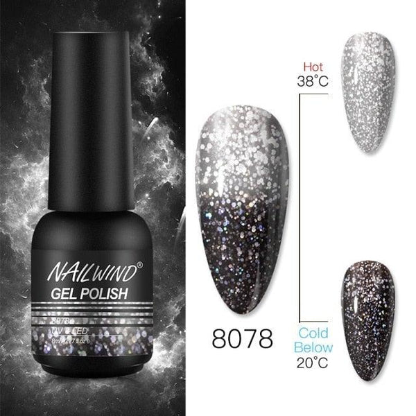 NEW TREND Modern fashion Red Gel Nail Polish For Nails  Permanent UV LED 8ml Matte Glossy High Quality Fashion Design For Women and Ladies