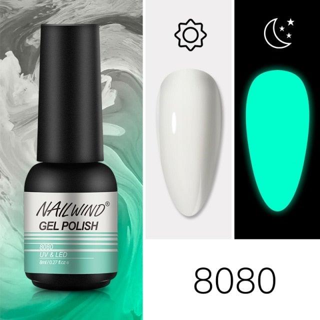 NEW TREND Modern fashion Red Gel Nail Polish For Nails  Permanent UV LED 8ml Matte Glossy High Quality Fashion Design For Women and Ladies