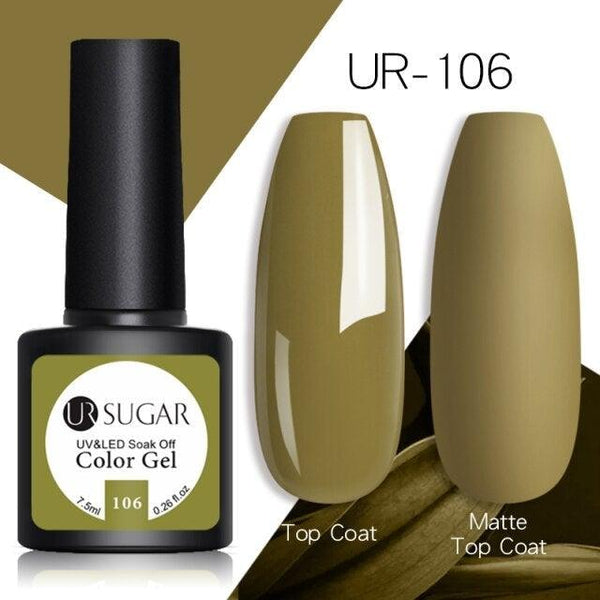 2022 Modern Spring Green Gel Nail Polish Colorful UV LED  Long Lasting Varnish Modern High Quality Design For Girls and Womens