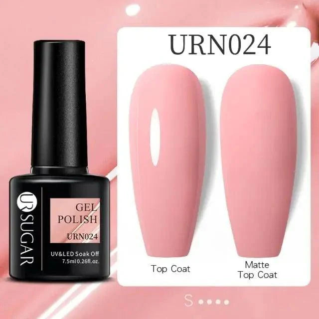 TREND Matte 7.5ML Nail Gel Polish Base Matte Coat UV LED Home Manicure Luxury Matte Design Luxury Nail Gel For Womens and Girls