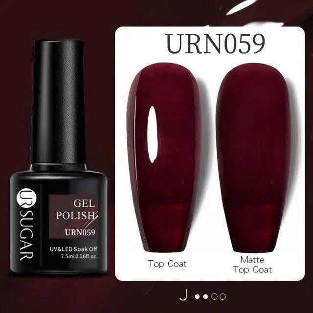 TREND Matte 7.5ML Nail Gel Polish Base Matte Coat UV LED Home Manicure Luxury Matte Design Luxury Nail Gel For Womens and Girls