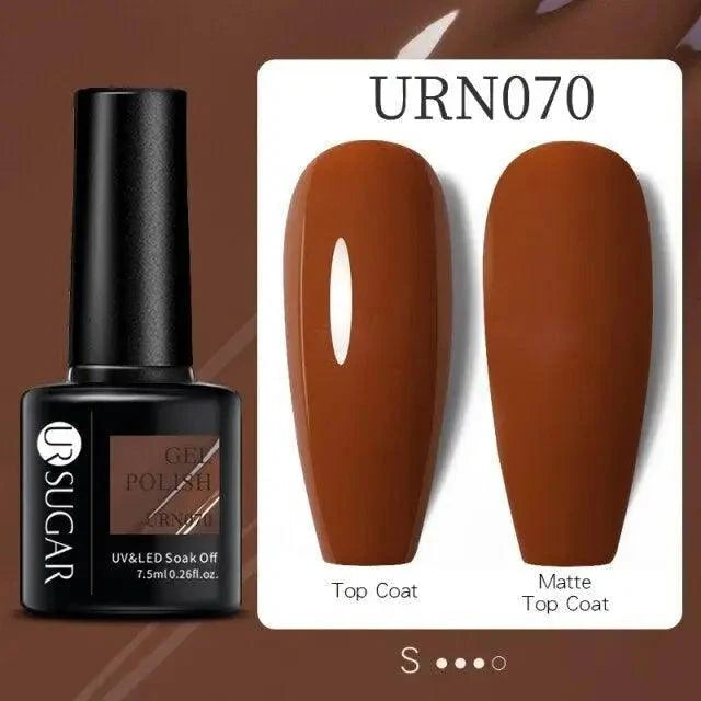 TREND Matte 7.5ML Nail Gel Polish Base Matte Coat UV LED Home Manicure Luxury Matte Design Luxury Nail Gel For Womens and Girls