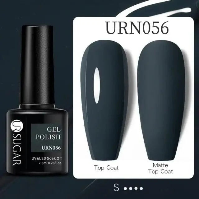 TREND Matte 7.5ML Nail Gel Polish Base Matte Coat UV LED Home Manicure Luxury Matte Design Luxury Nail Gel For Womens and Girls