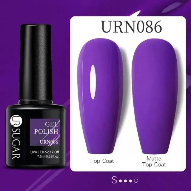 TREND Matte 7.5ML Nail Gel Polish Base Matte Coat UV LED Home Manicure Luxury Matte Design Luxury Nail Gel For Womens and Girls