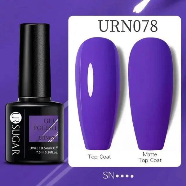 TREND Matte 7.5ML Nail Gel Polish Base Matte Coat UV LED Home Manicure Luxury Matte Design Luxury Nail Gel For Womens and Girls