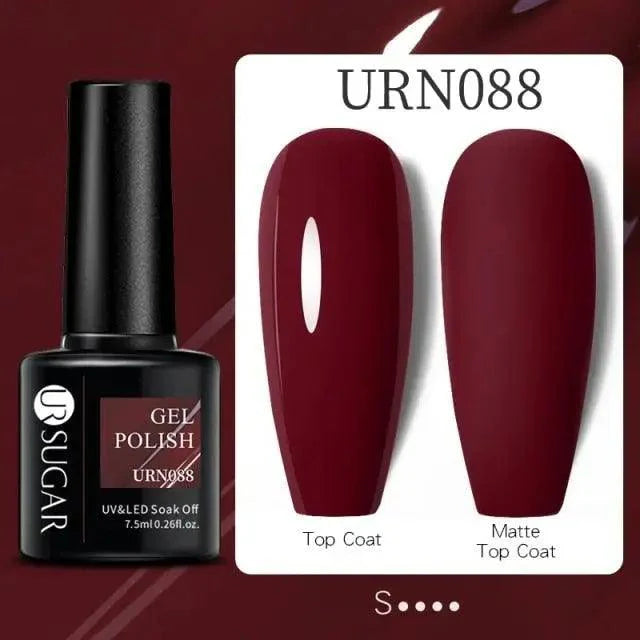 TREND Matte 7.5ML Nail Gel Polish Base Matte Coat UV LED Home Manicure Luxury Matte Design Luxury Nail Gel For Womens and Girls