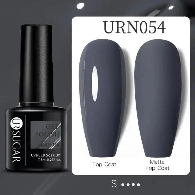 TREND Matte 7.5ML Nail Gel Polish Base Matte Coat UV LED Home Manicure Luxury Matte Design Luxury Nail Gel For Womens and Girls