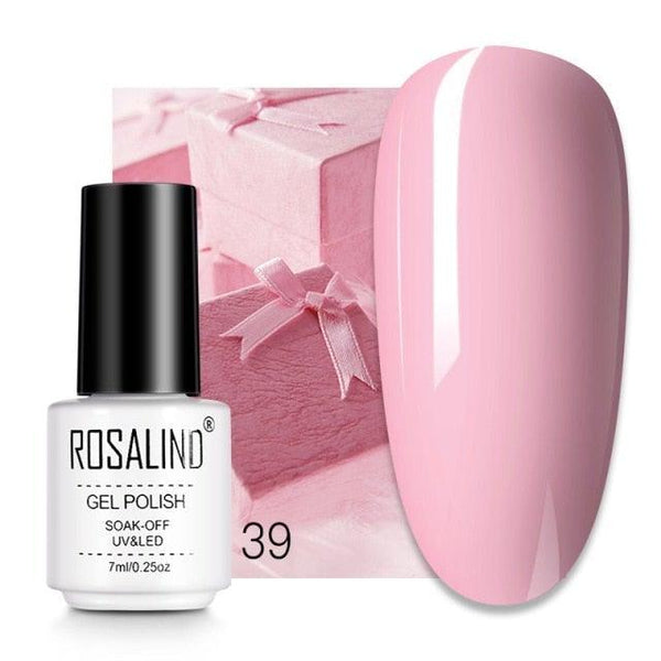 2022 New UV Glossy Nail Gel Polish Hybrid Permanent Manicure Design Luxury Colorful Effect For Women and Girls