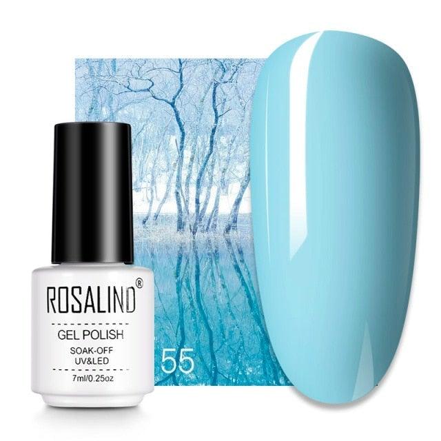 2022 New UV Glossy Nail Gel Polish Hybrid Permanent Manicure Design Luxury Colorful Effect For Women and Girls